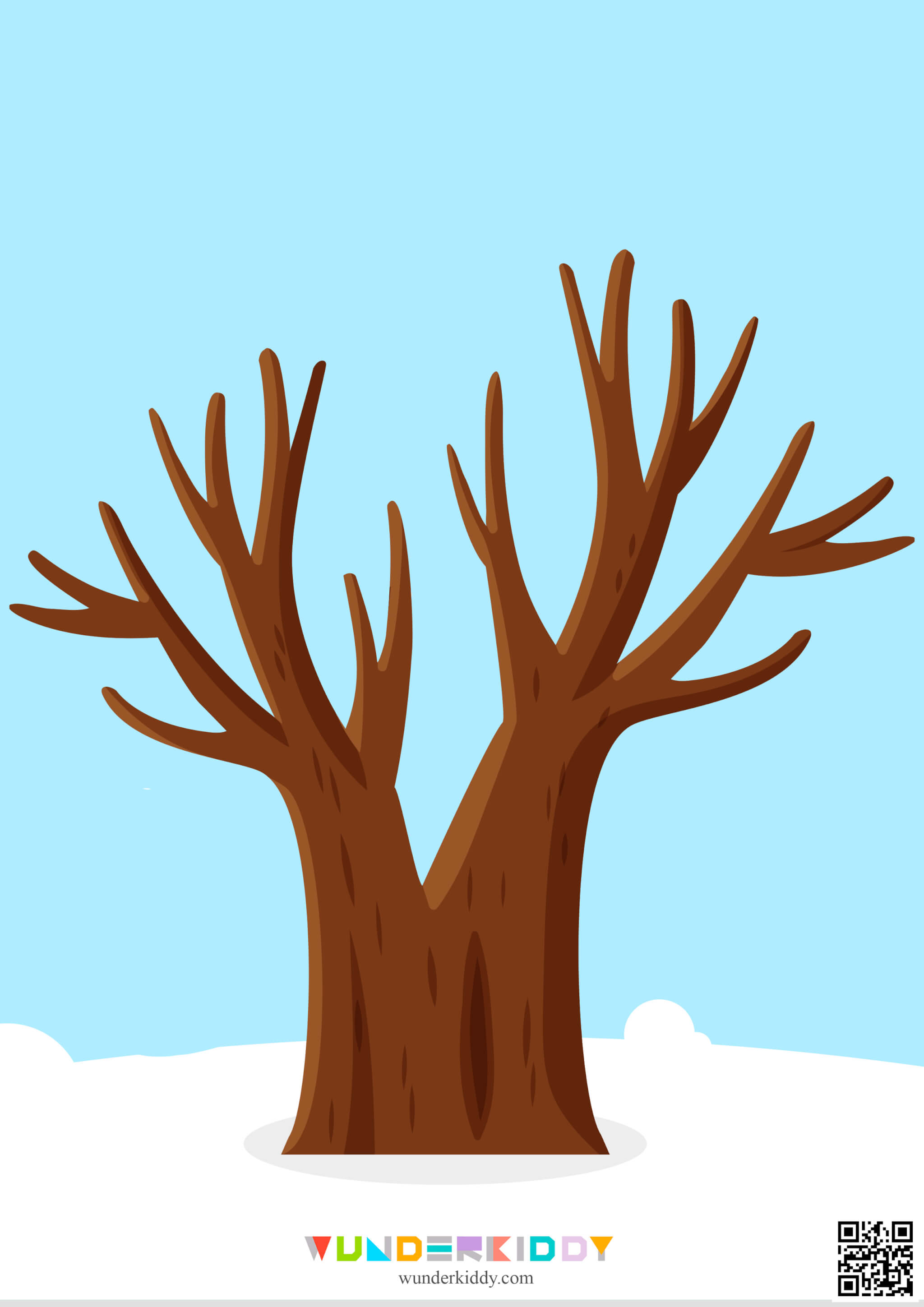 Дидактична гра «Дерево в пори року» - Зображення 3