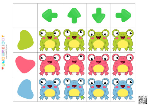 Frog Directionality Preschool Activity - Image 2