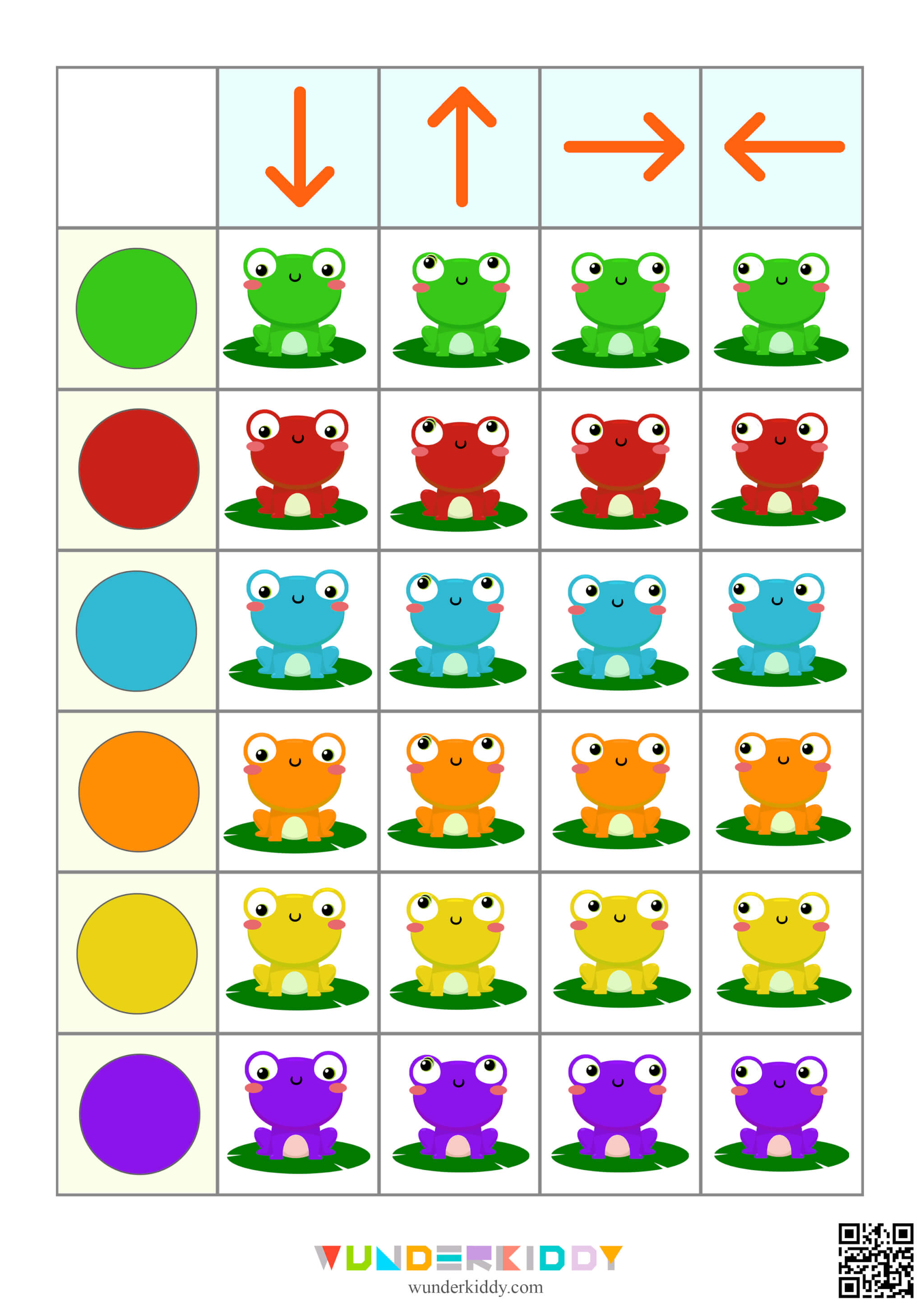 Frog Color Match Game for Kids - Image 2