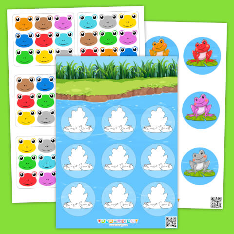 Frog Matching Game - Image 2