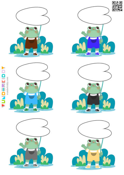 Frog and Umbrella Color Matching Game - Image 3