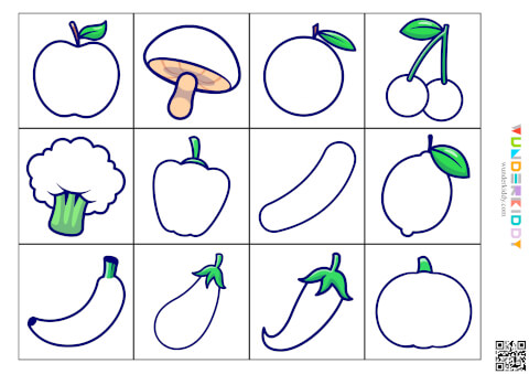 Obst und Gemüse für Vorschulkinder - Bild 3