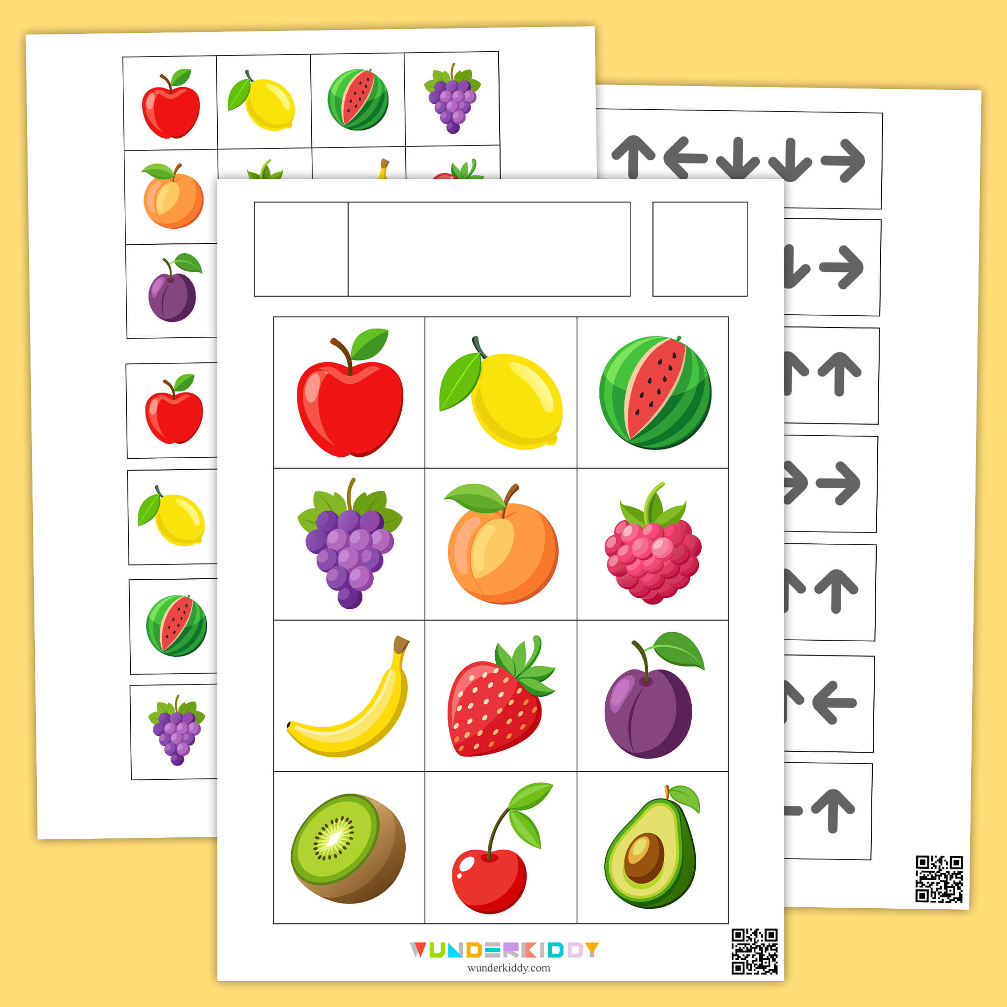 Follow the Fruit Path Worksheet