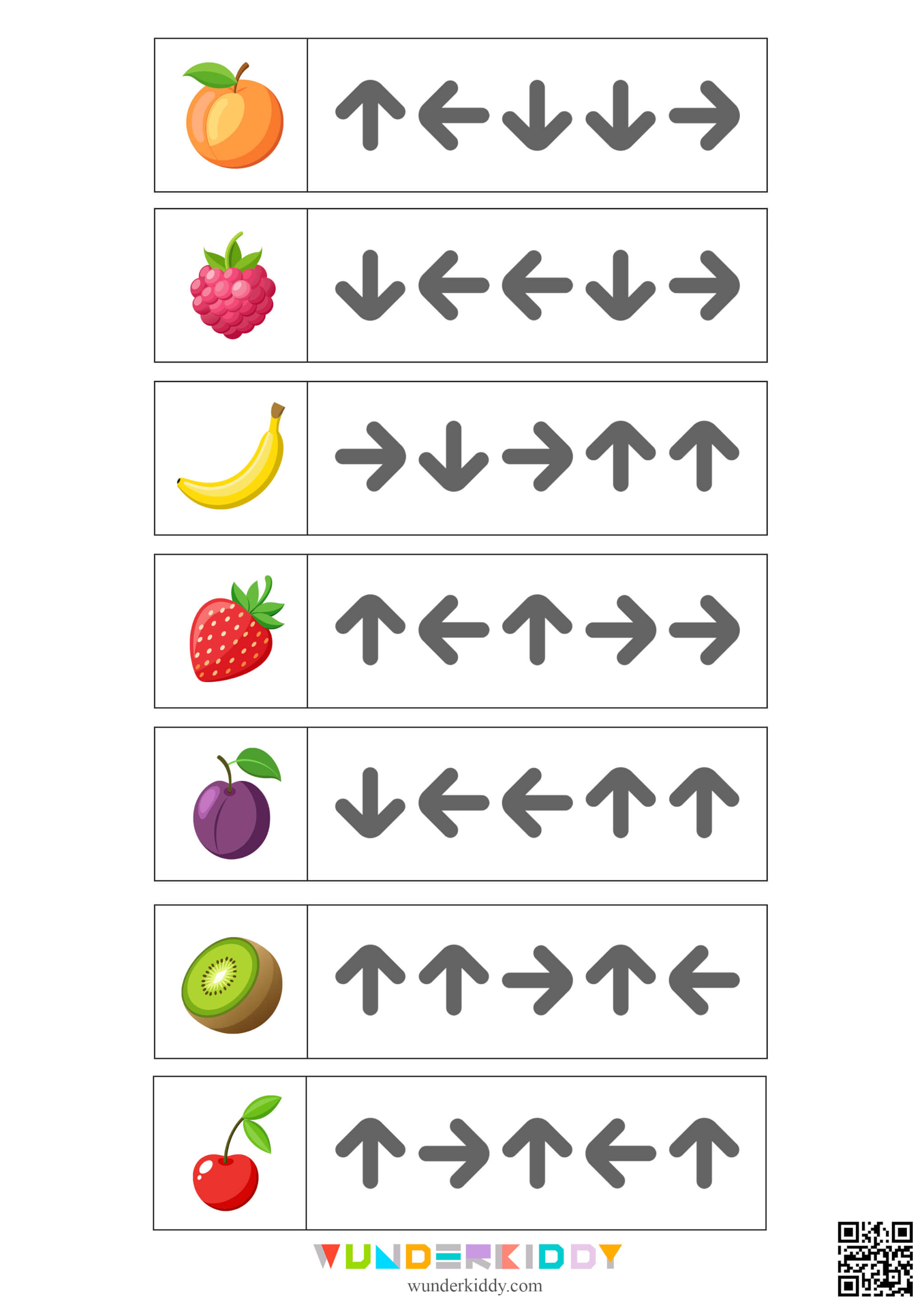 Follow the Fruit Path Worksheet - Image 4