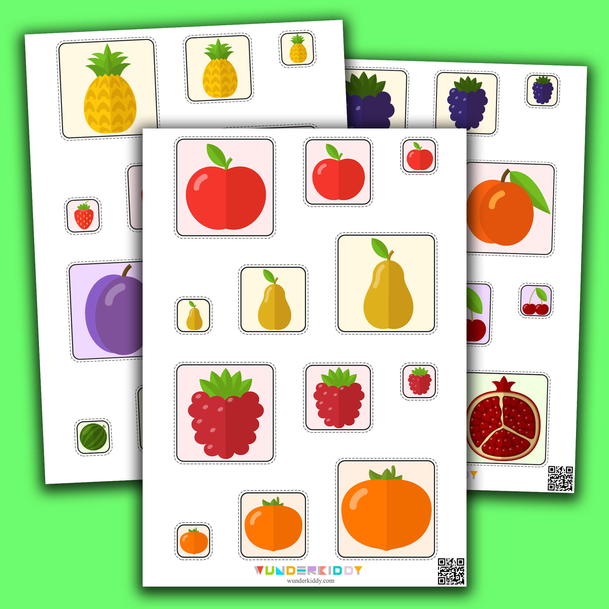 Sorting by size: big & Small activity worksheet 