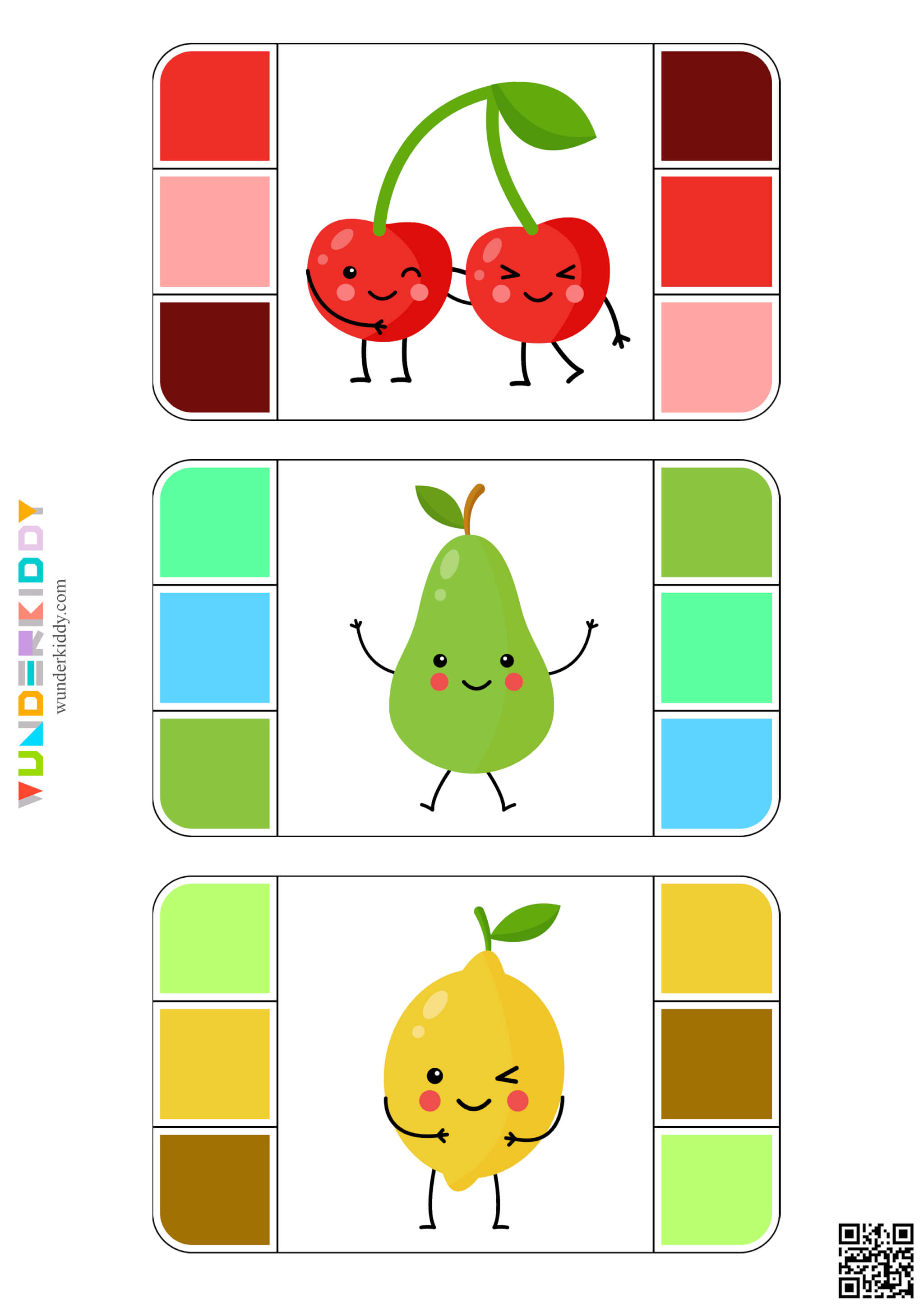 Fruits Color Match Activity - Image 2