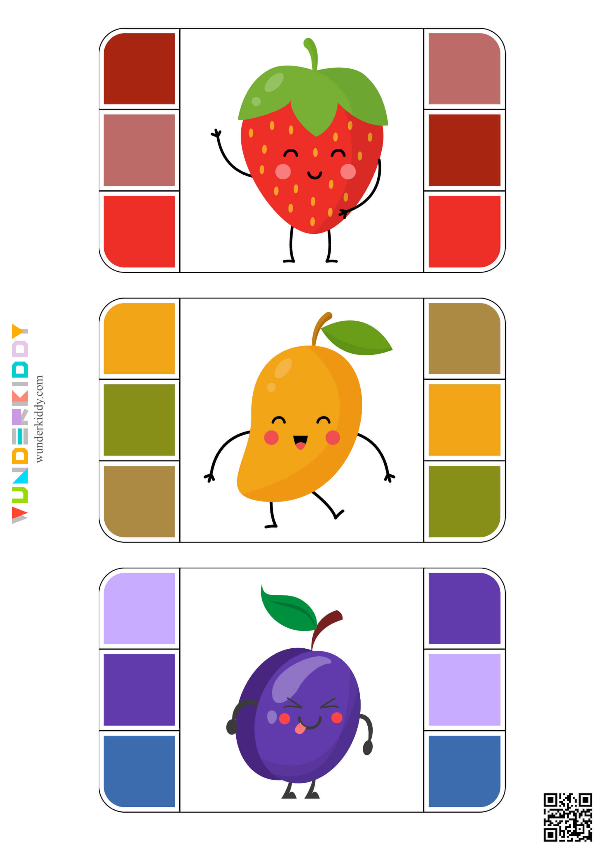 Fruits Color Match Activity - Image 3