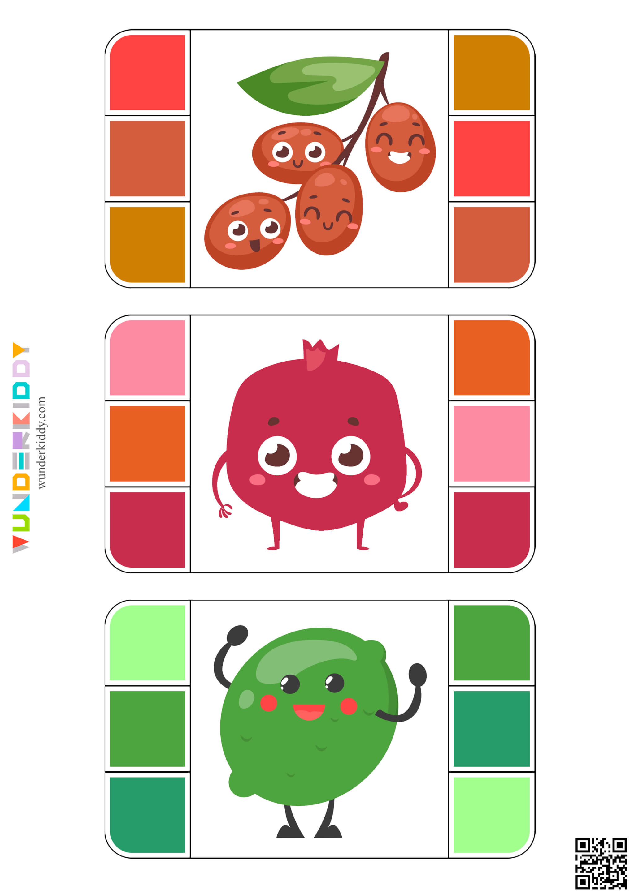 Fruits Color Match Activity - Image 6