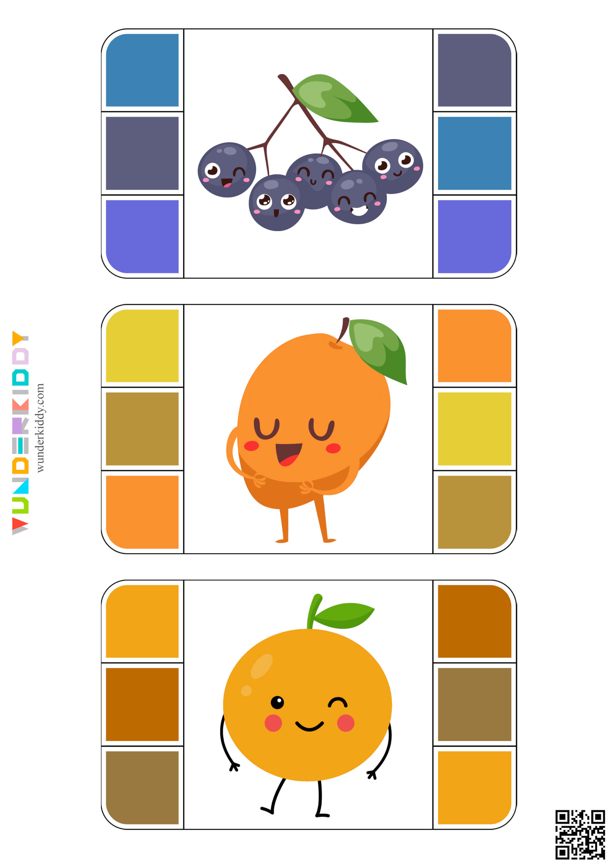 Fruits Color Match Activity - Image 7