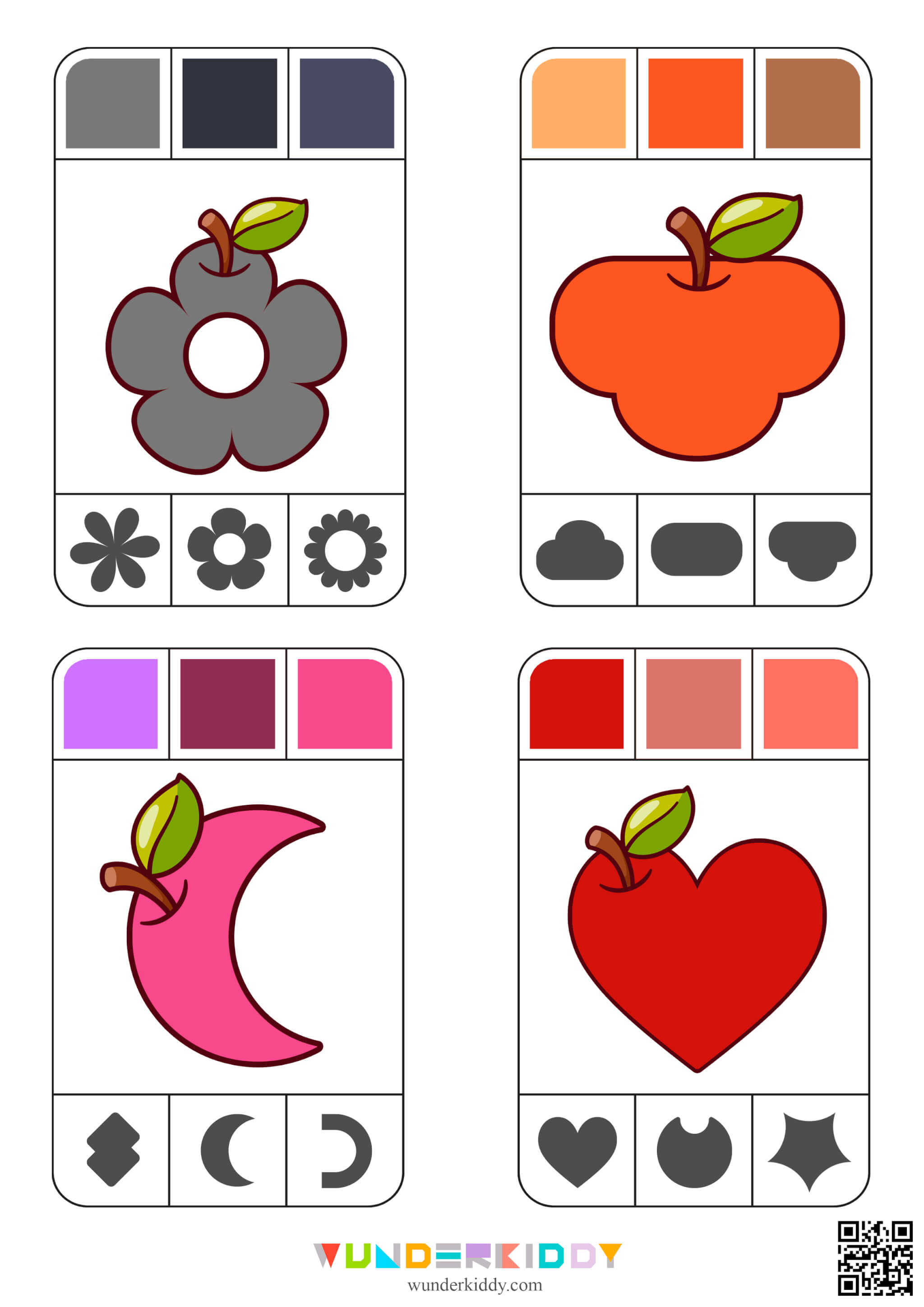 Fiches de géométrie pour la maternelle - Image 6