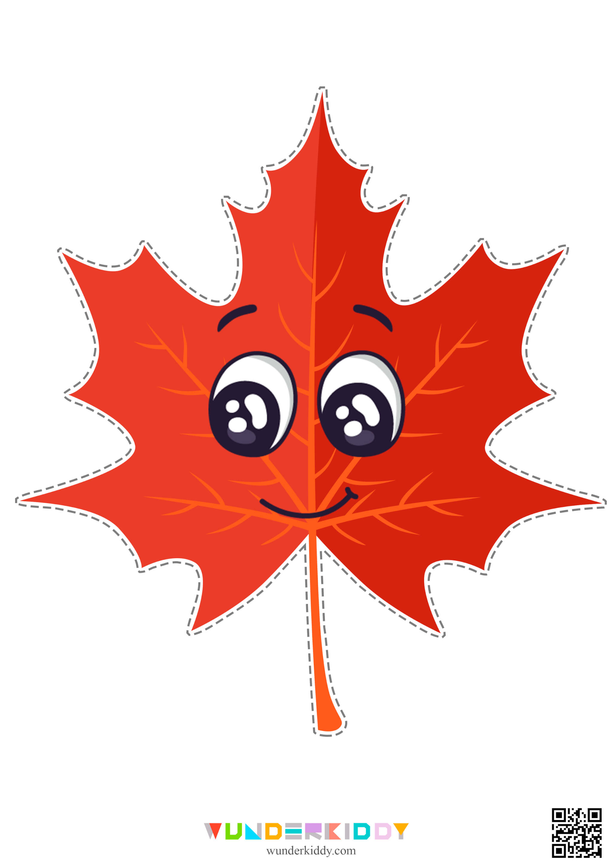 Activity sheet «Funny autumn leaves» - Image 3
