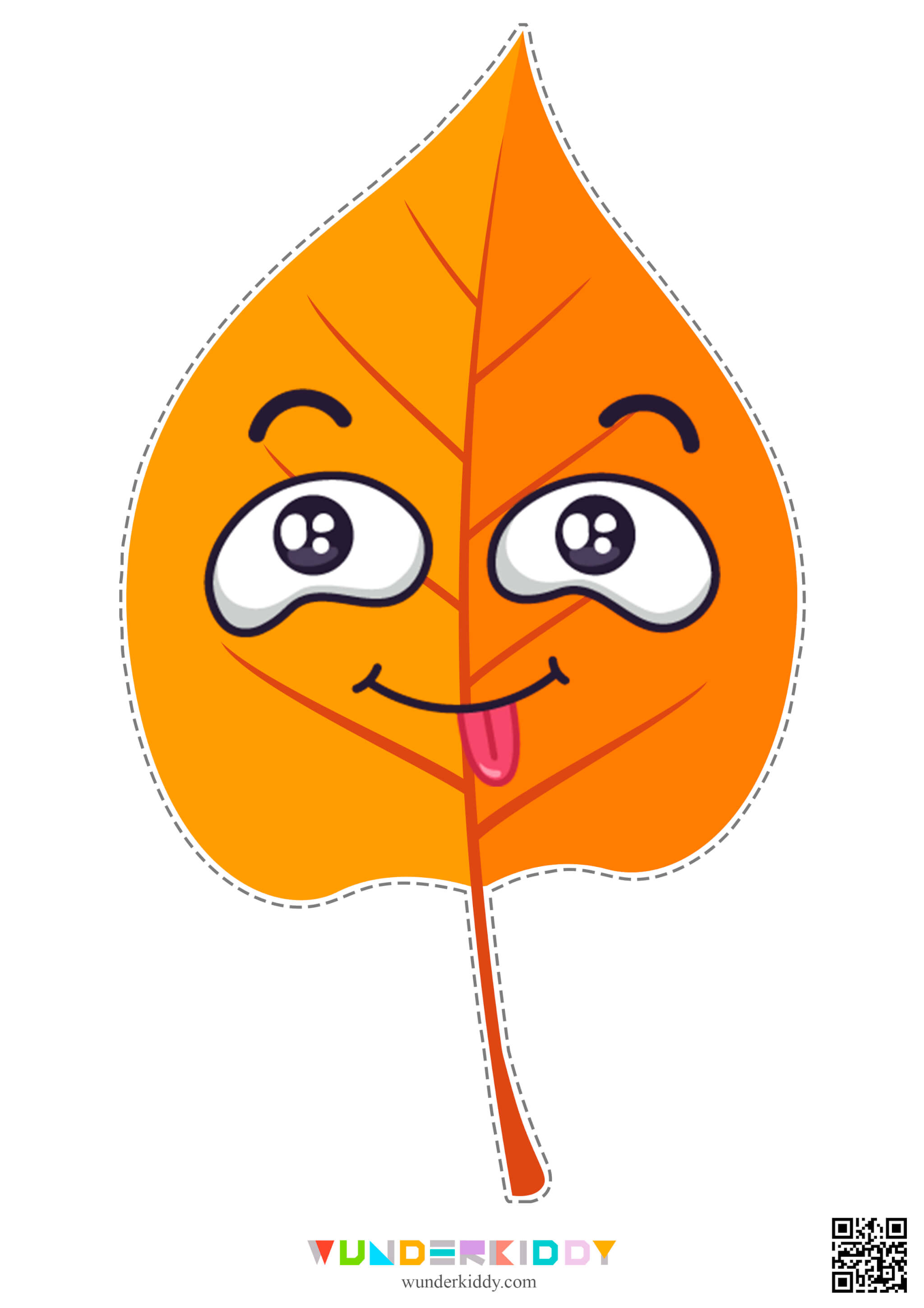 Activity sheet «Funny autumn leaves» - Image 7