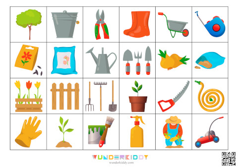 Gardening Tools Worksheet - Image 3