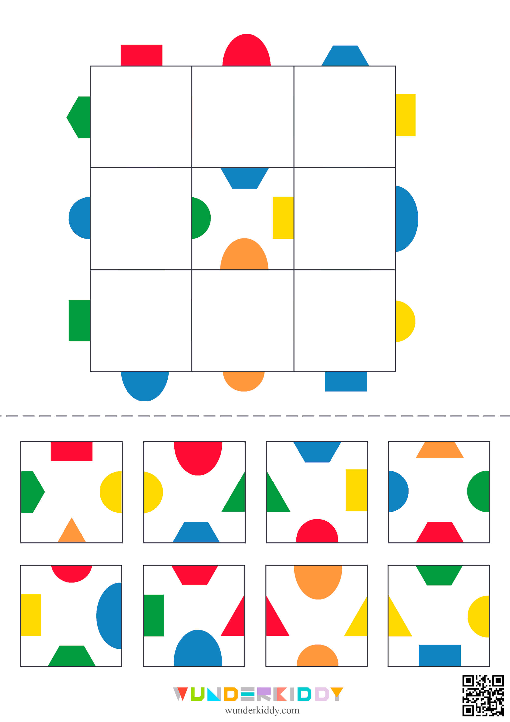 Завдання на логіку «Геометричні візерунки» - Зображення 2