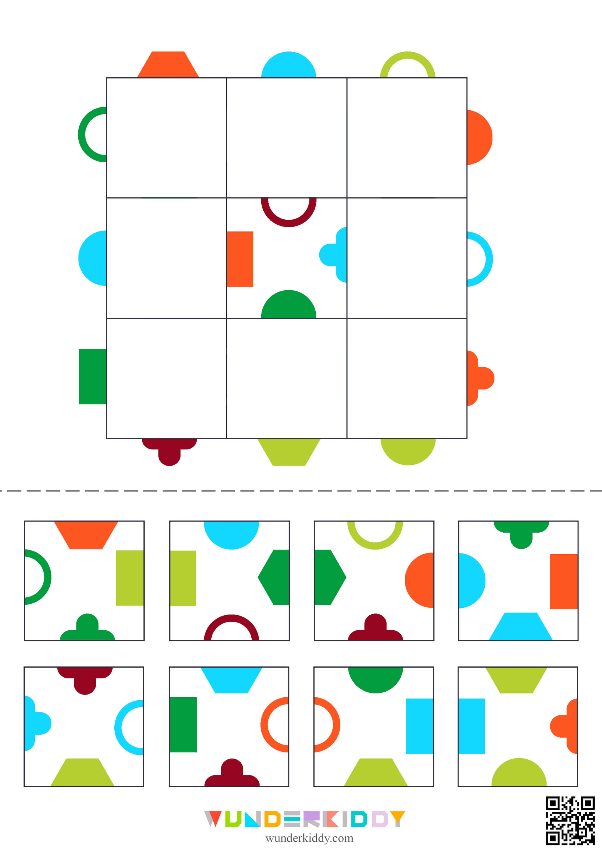 Завдання на логіку «Геометричні візерунки» - Зображення 3