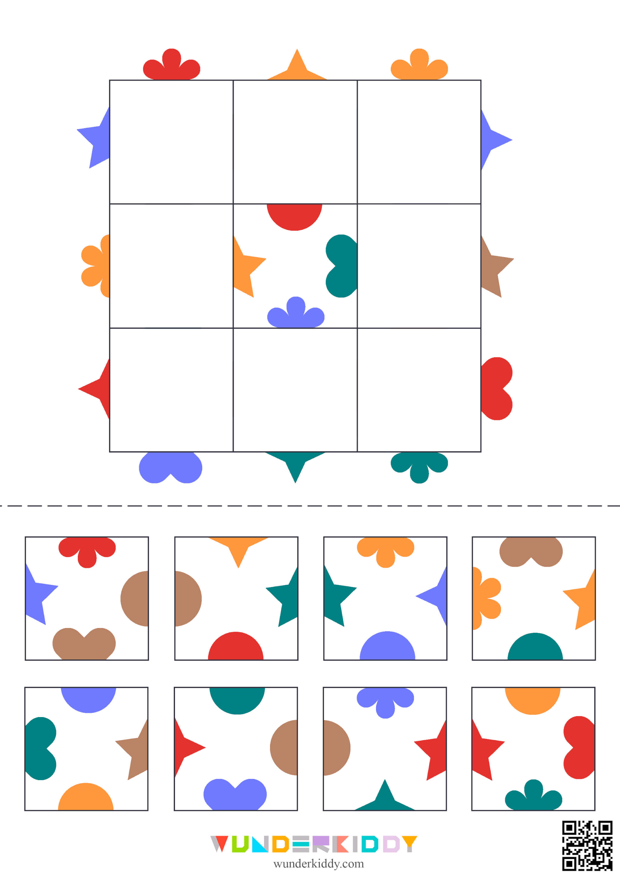 Завдання на логіку «Геометричні візерунки» - Зображення 4