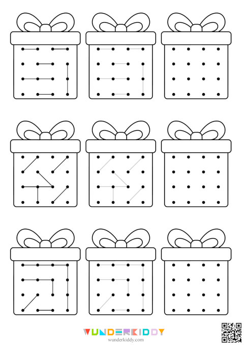 Соедини точки «Новогодние подарки» - Изображение 2