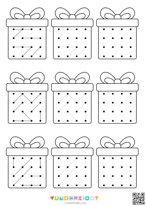 Соедини точки «Новогодние подарки» - Изображение 3