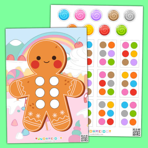 Gingerbread Man Match Activity - Image 2