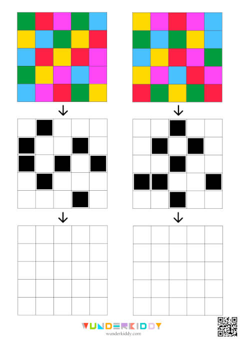 Copy the Pattern: Grid Coloring Logic Game - Image 2