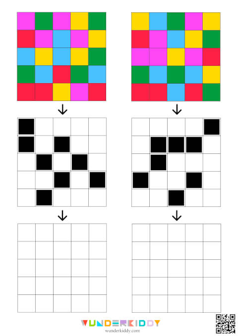 Copy the Pattern: Grid Coloring Logic Game - Image 4