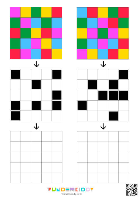 Copy the Pattern: Grid Coloring Logic Game - Image 5