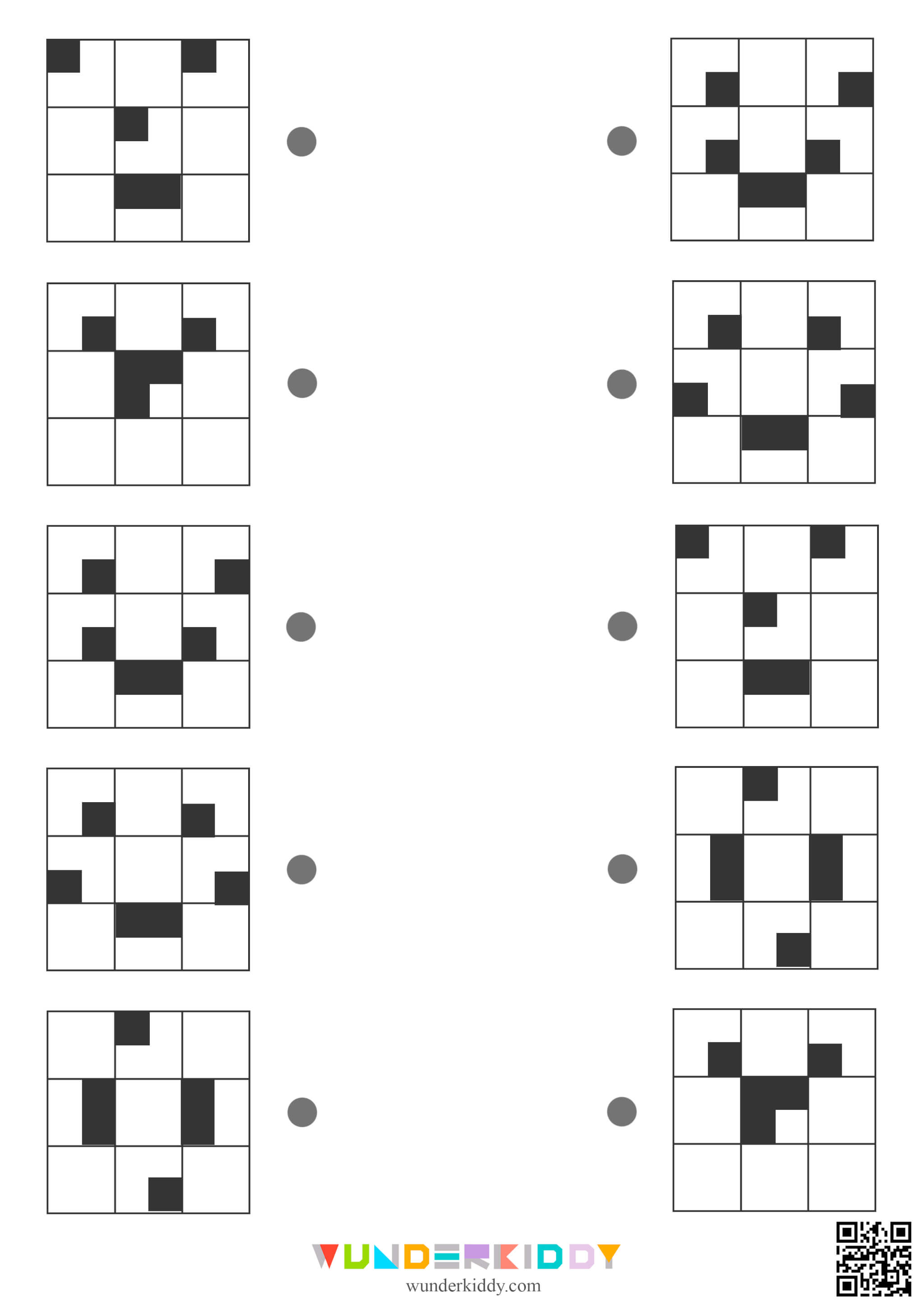 Зістав ідентичні квадрати - Зображення 2