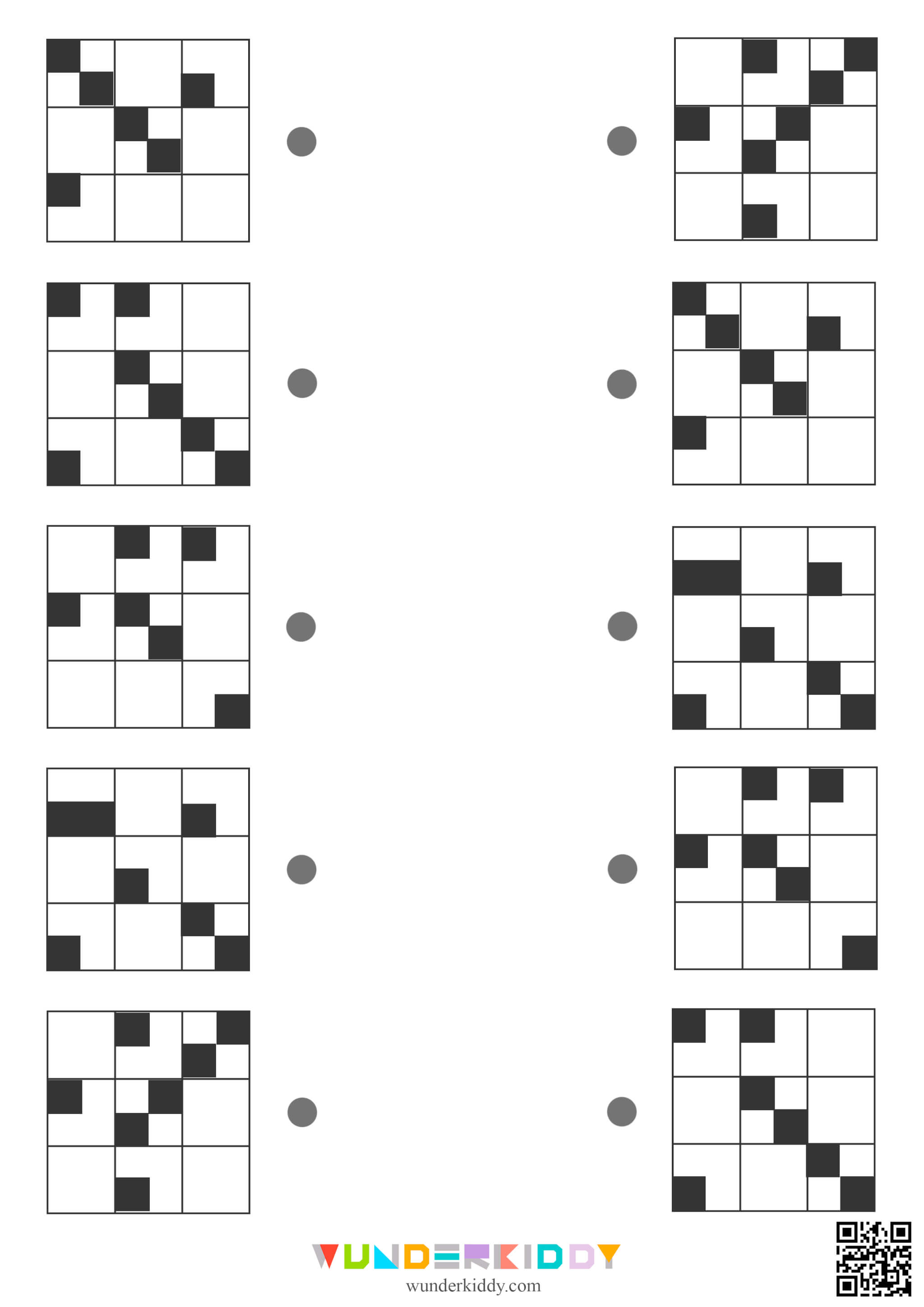 Зістав ідентичні квадрати - Зображення 3