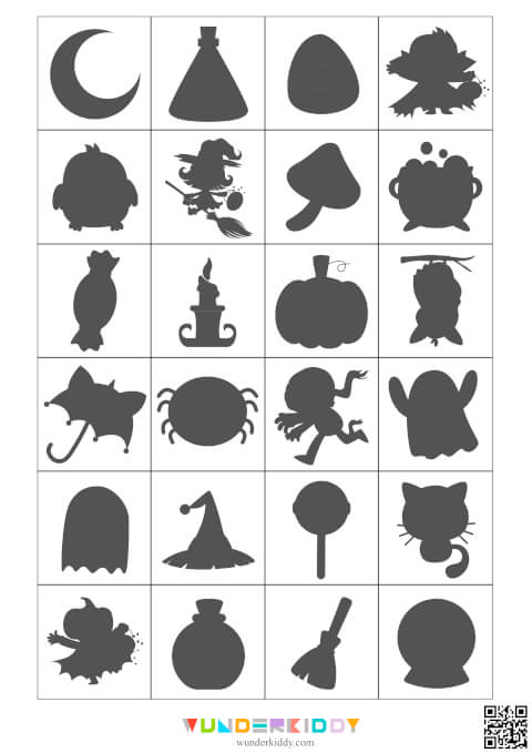 Halloween Worksheets for Kindergarten - Image 2