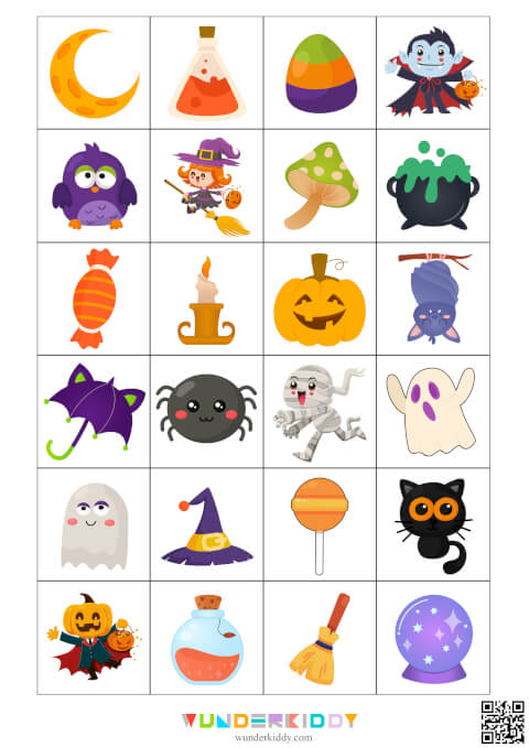 Halloween Worksheets for Kindergarten - Image 3