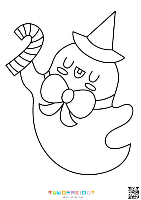 Printable Cute Halloween Coloring Pages for Kids and Adults