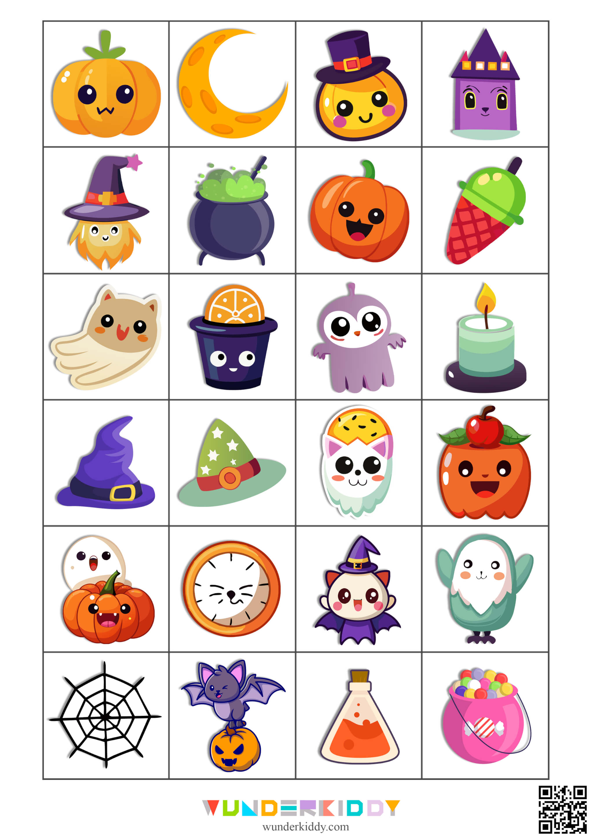 Halloween Shadow Matching Worksheet - Image 3