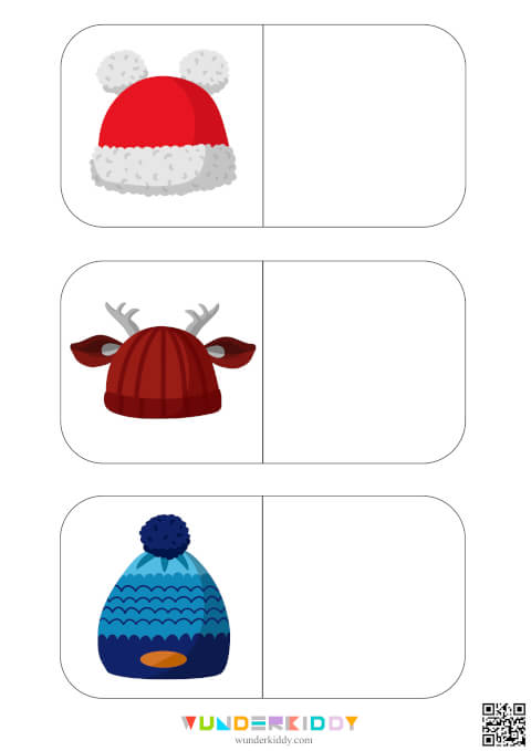 Hat & Scarf Color Match Activity - Image 4