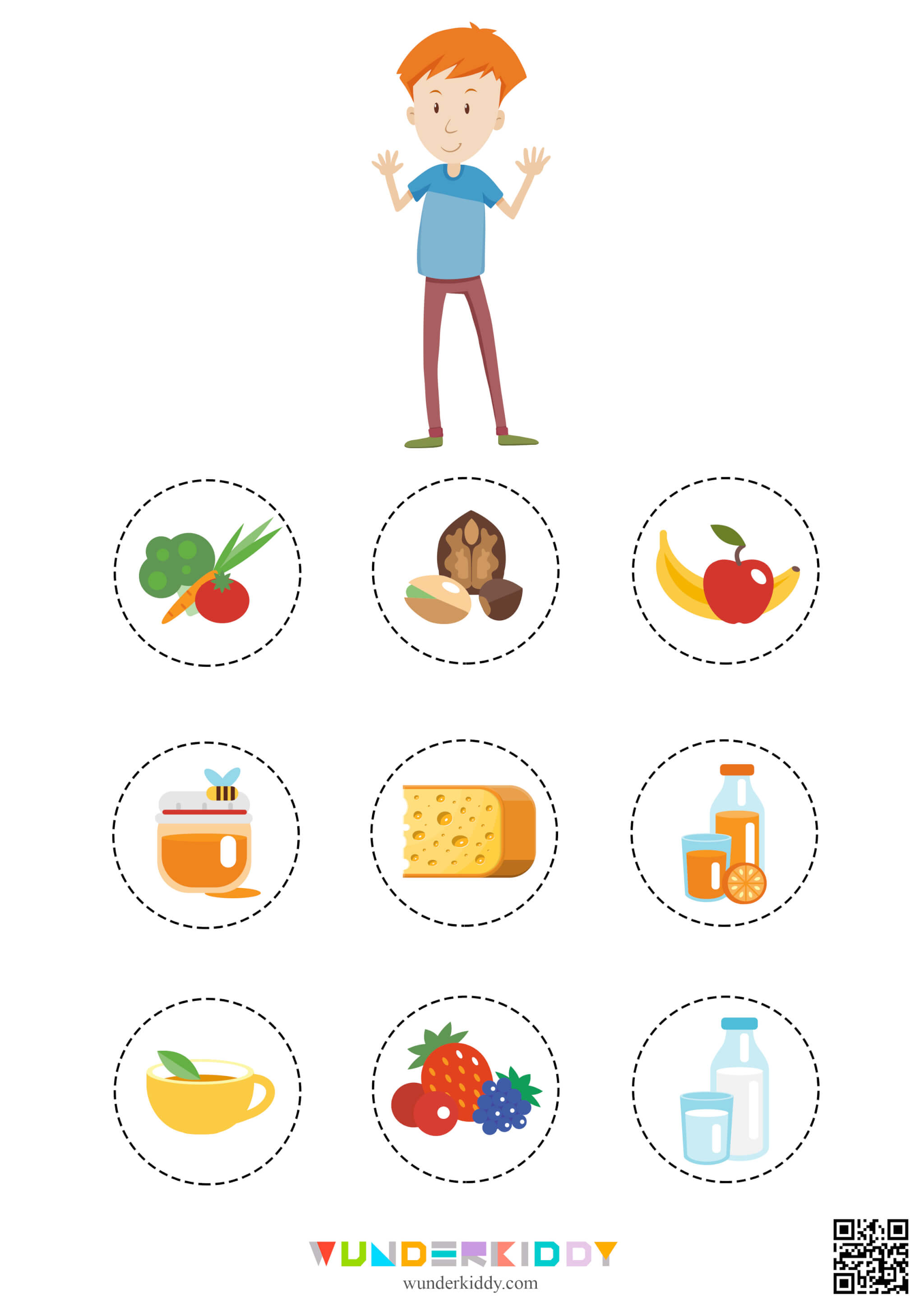 Activity sheet «Healthy or junk food» - Image 4