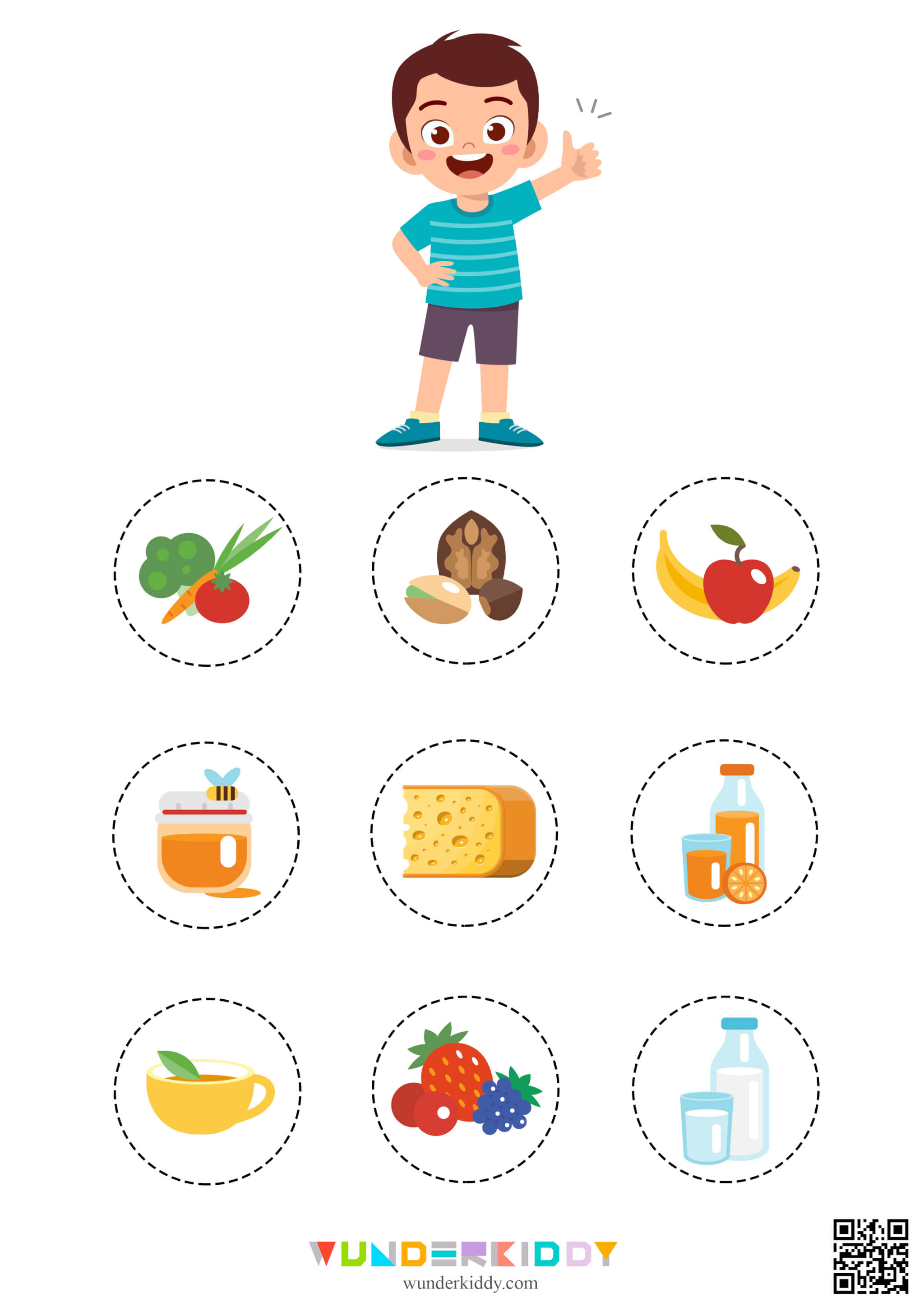 Board Game for Nutrition Sorting - Image 2