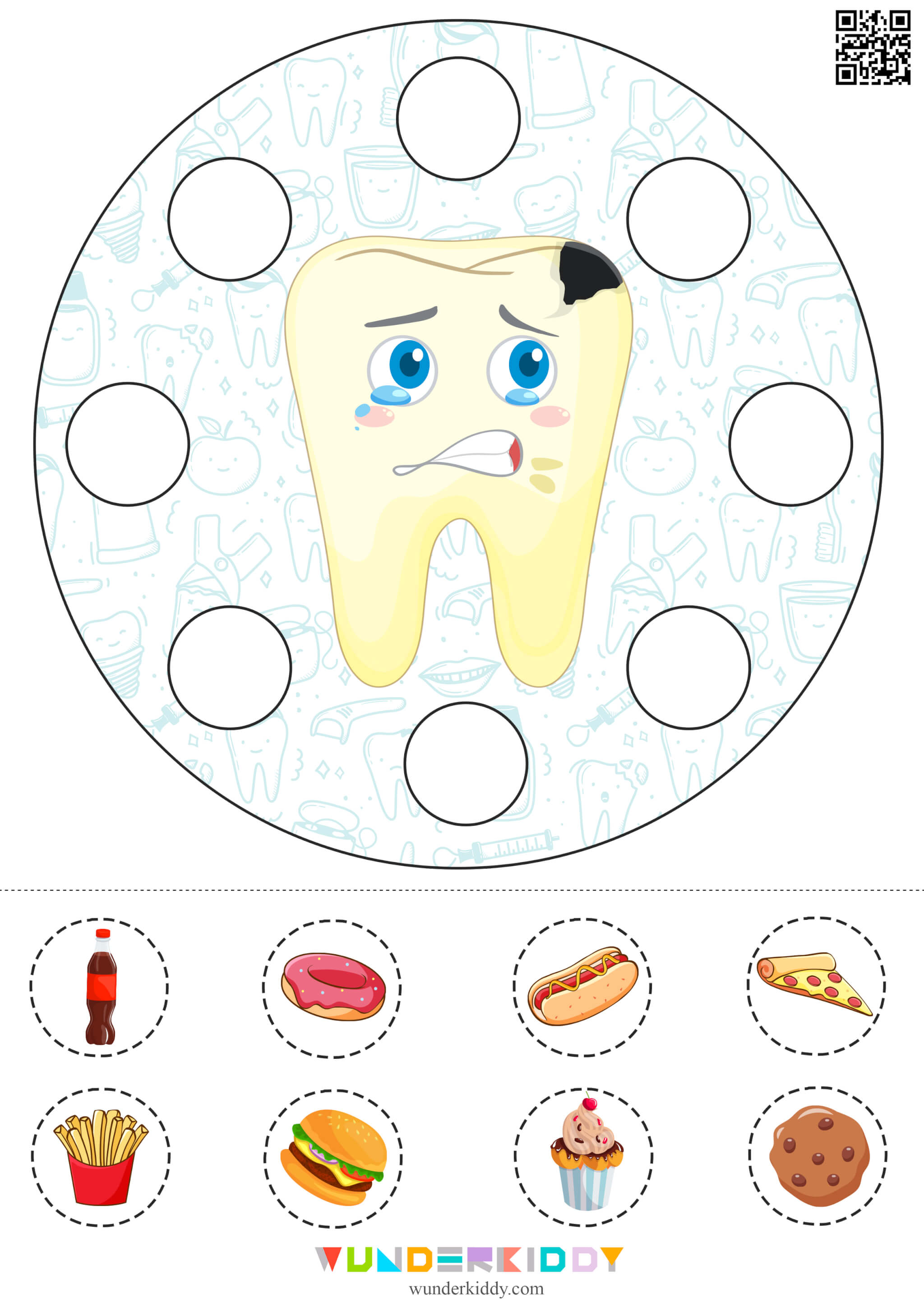 Healthy Teeth Preschool Sorting Activity - Image 3