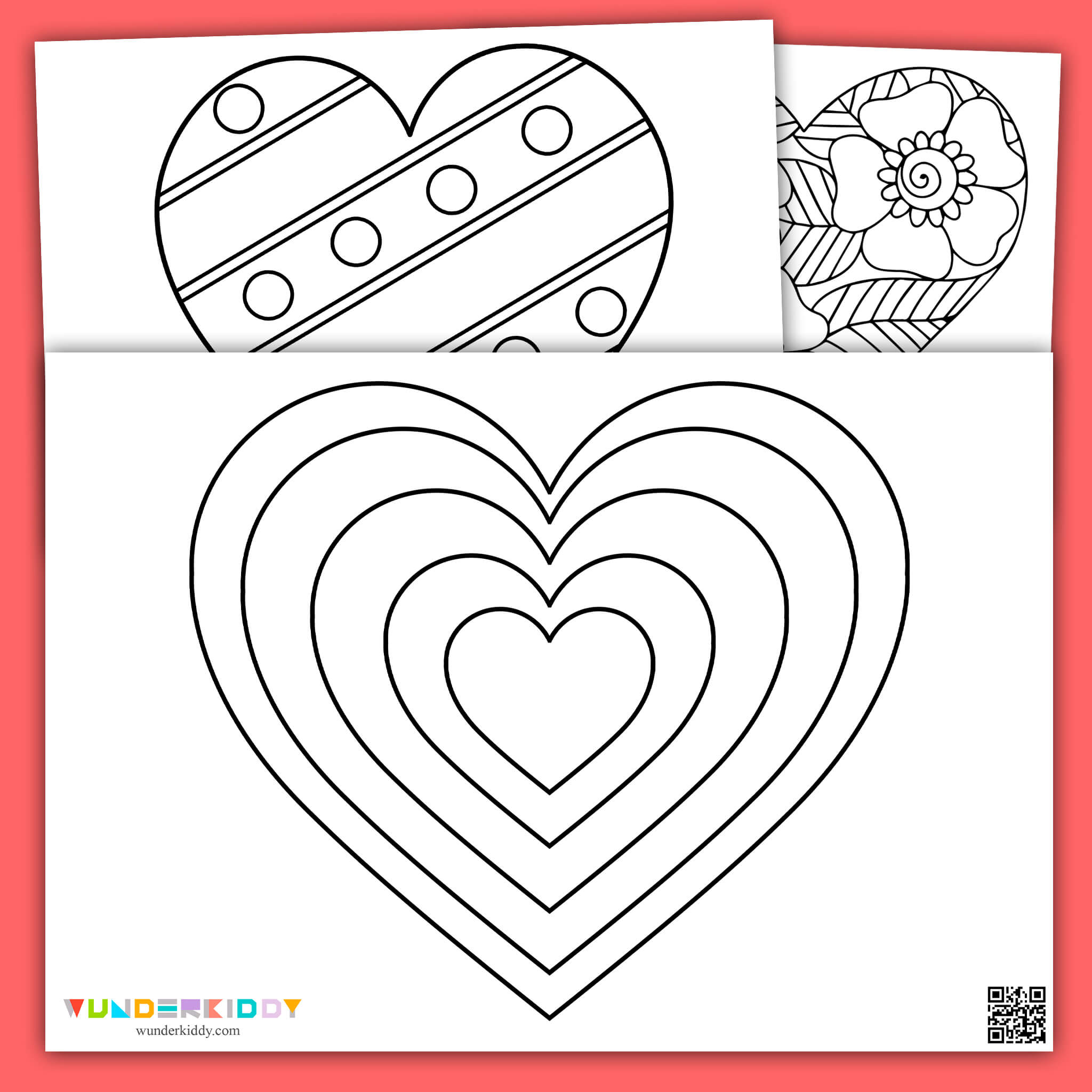 Heart Coloring Pages