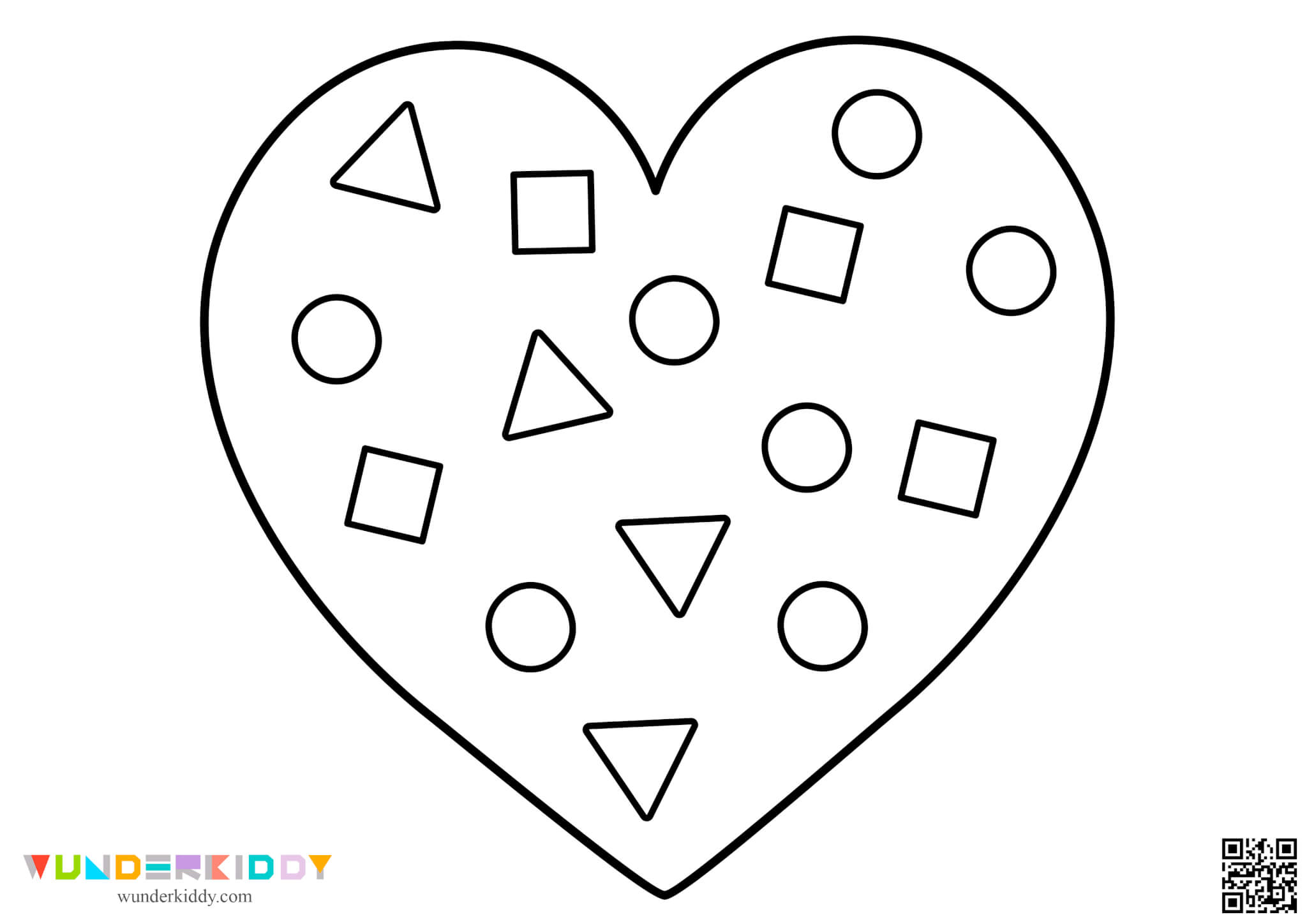 Heart Coloring Pages - Image 6