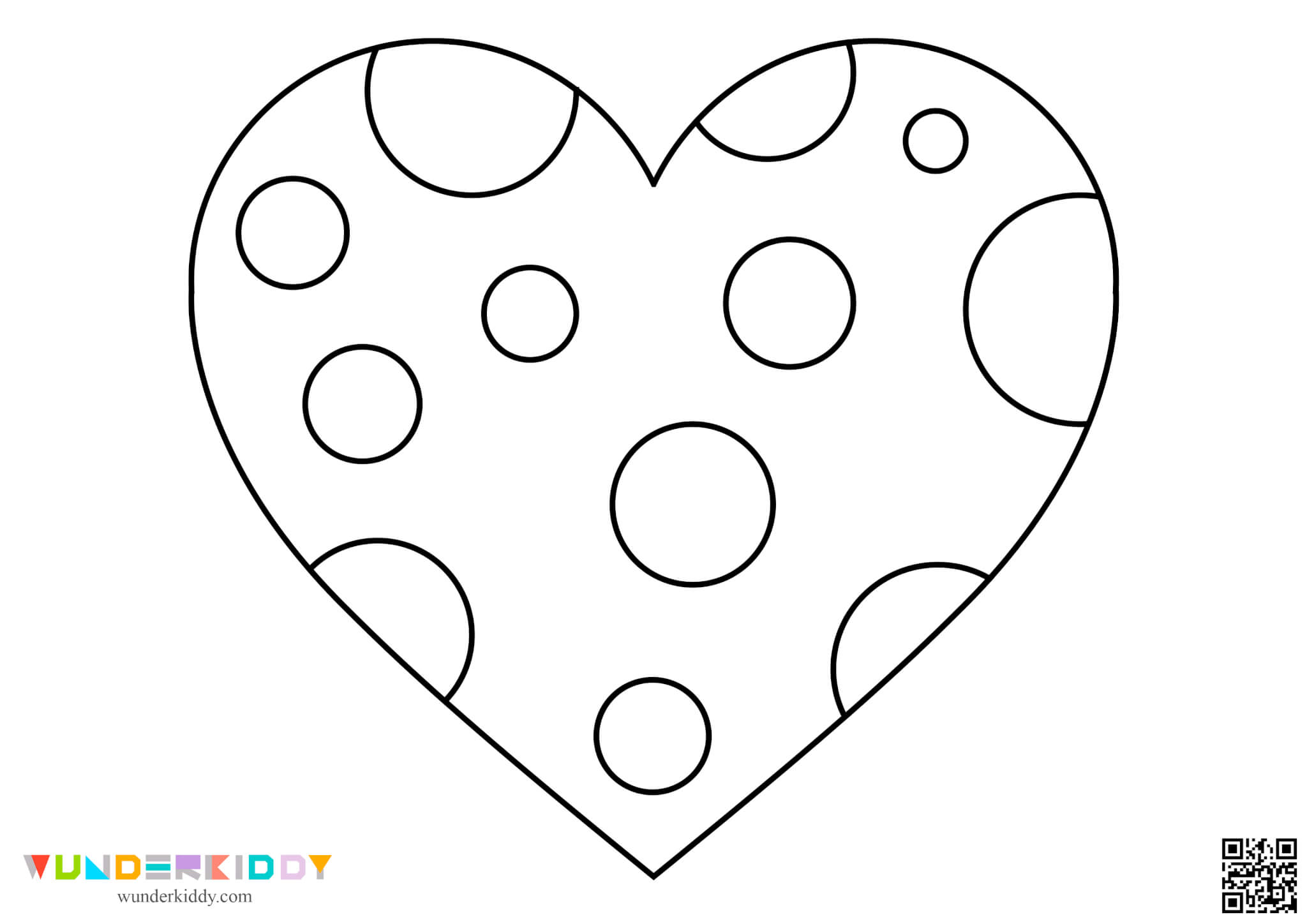 Heart Coloring Pages - Image 11