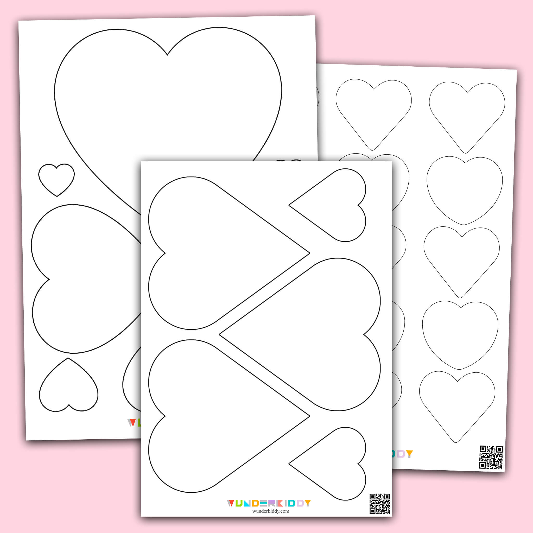 Heart Template Printable