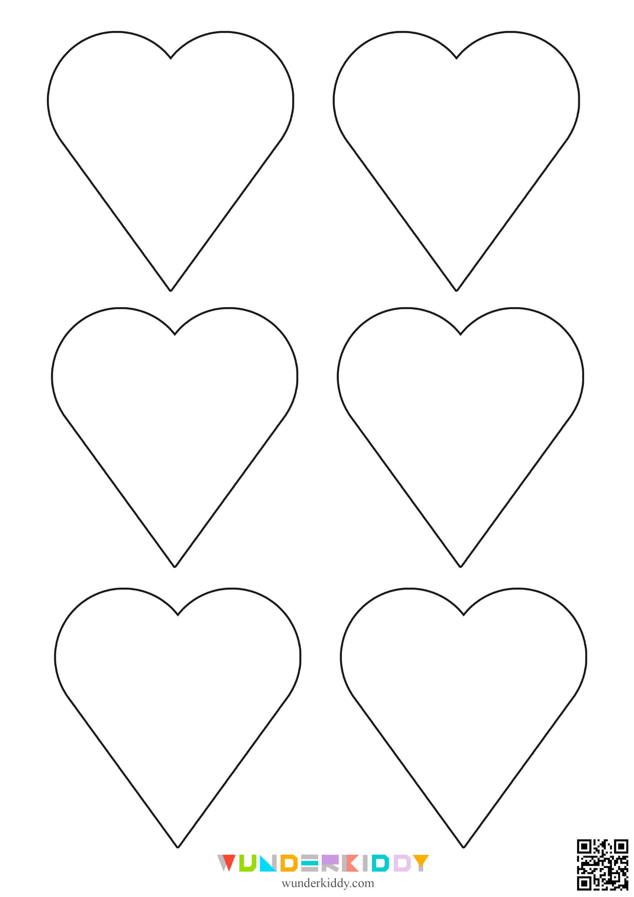 Heart Template Printable - Image 7