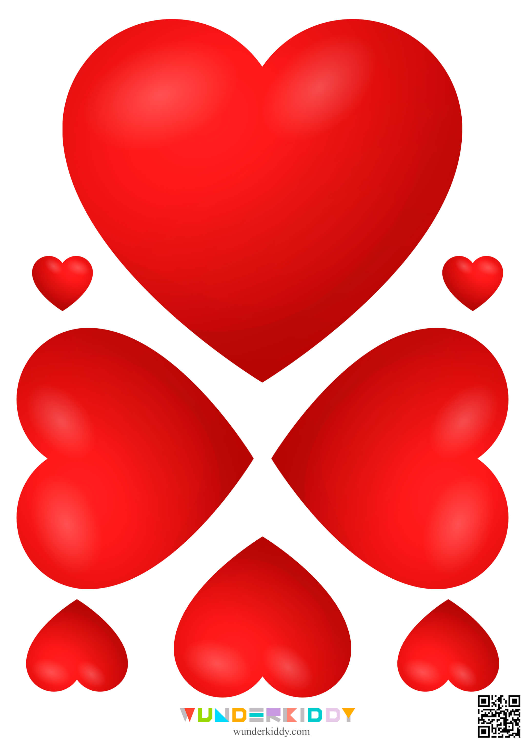 Heart Template Printable - Image 9