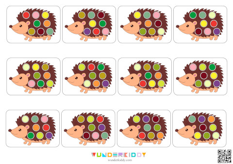 Hedgehog Color Match Game - Image 4