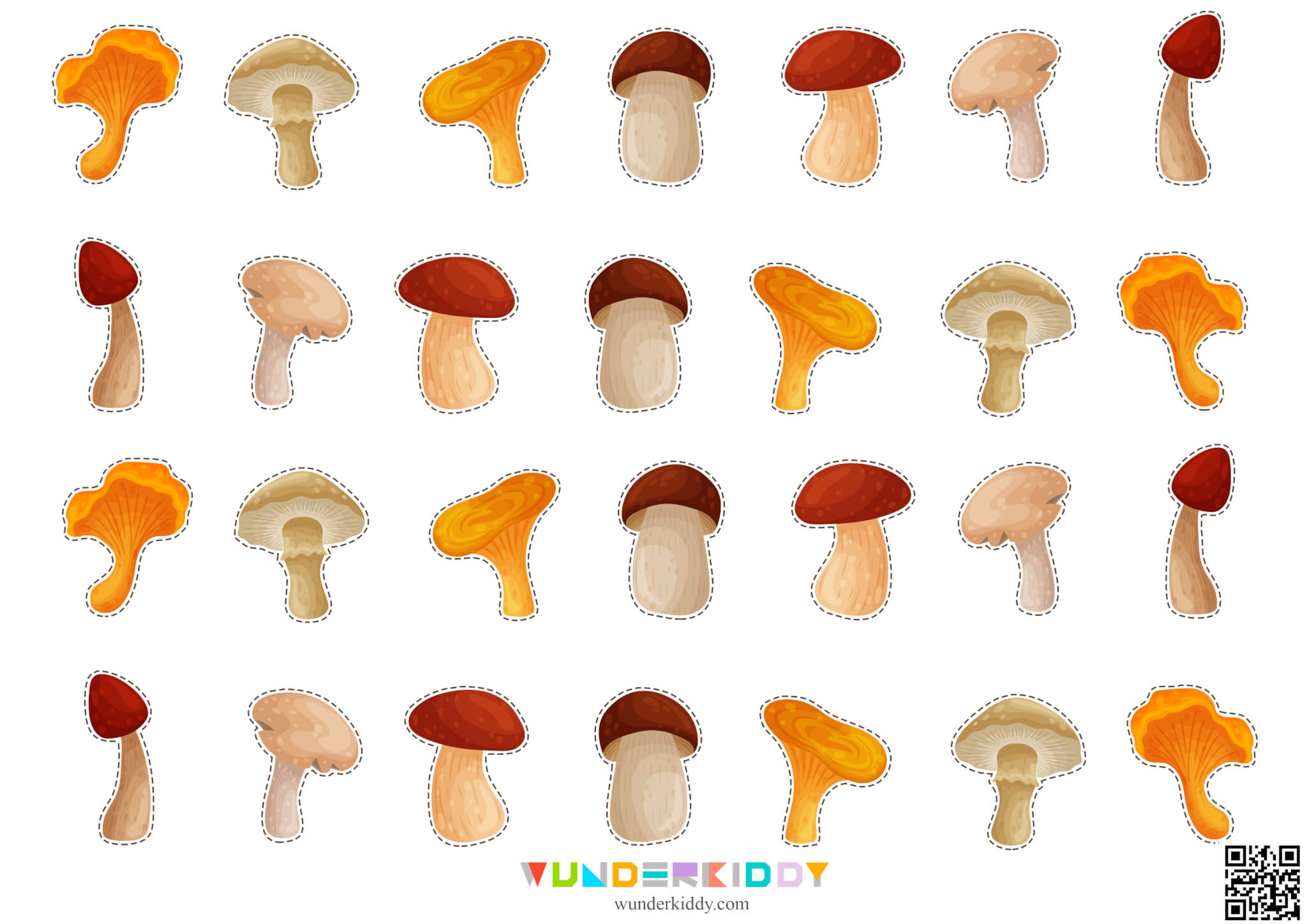 Розвиваюча гра «Їжачок та гриби» - Зображення 4