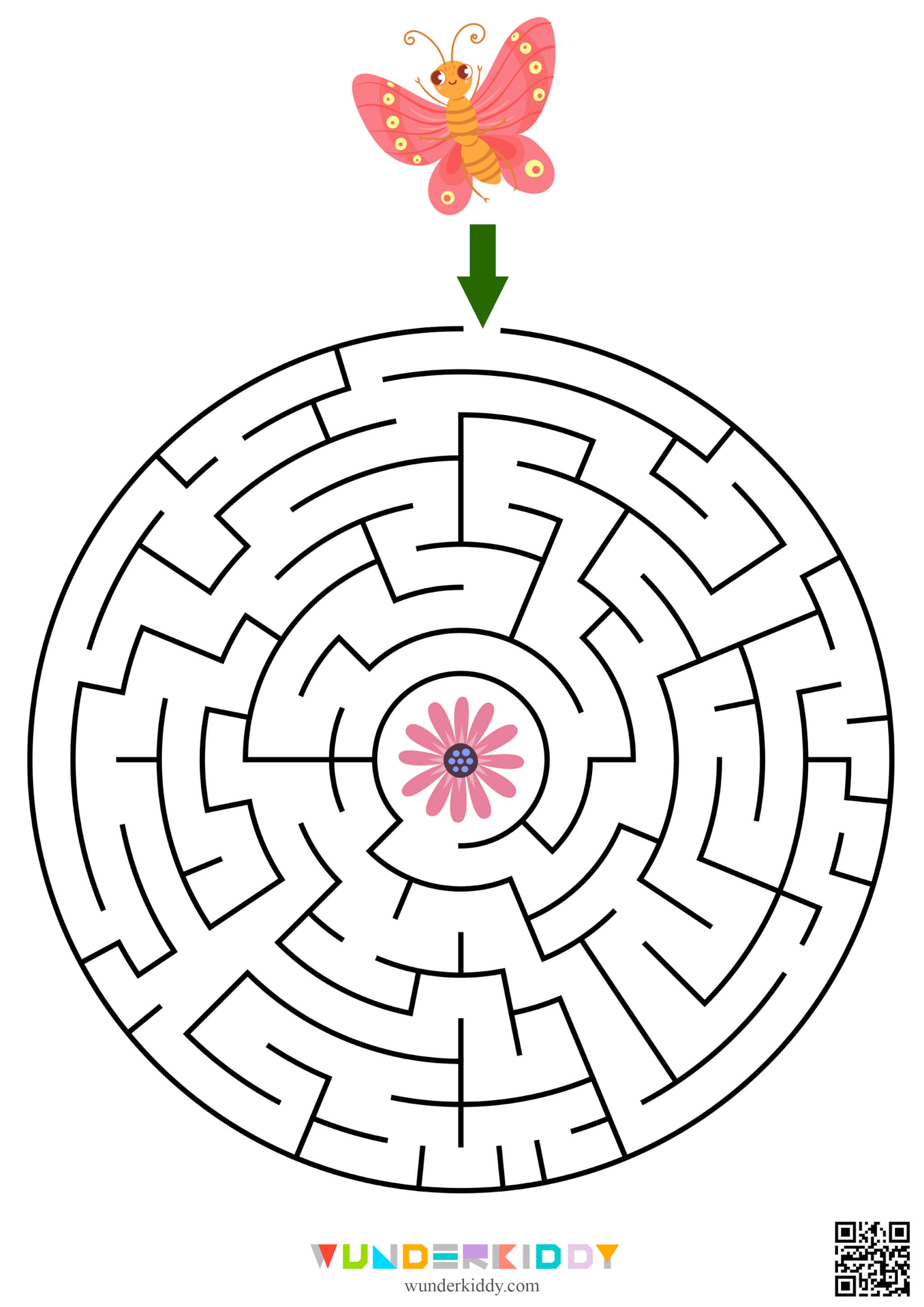 Printable Maze for Kids Help to Find the Way - Image 5