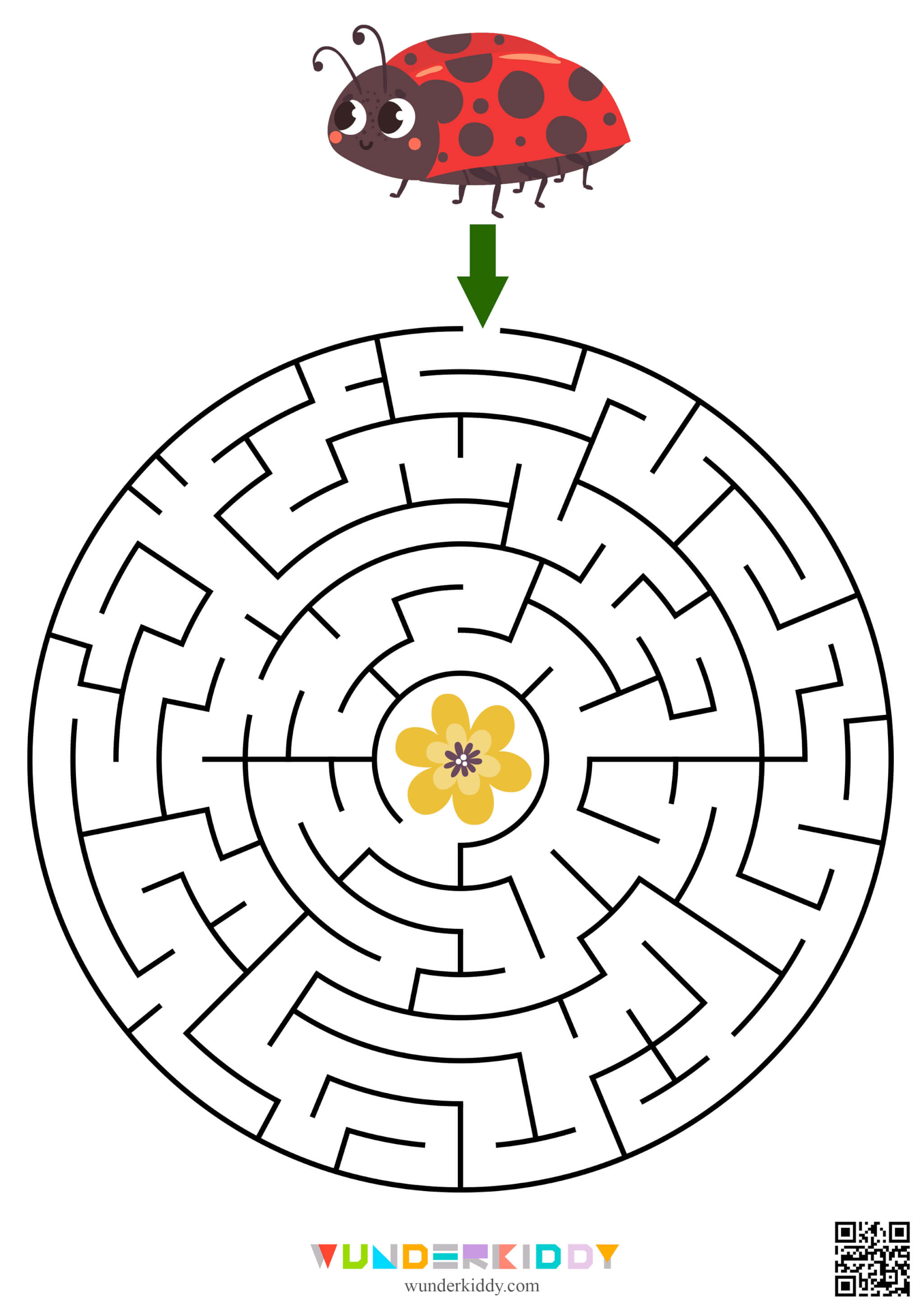 Printable Maze for Kids Help to Find the Way - Image 6