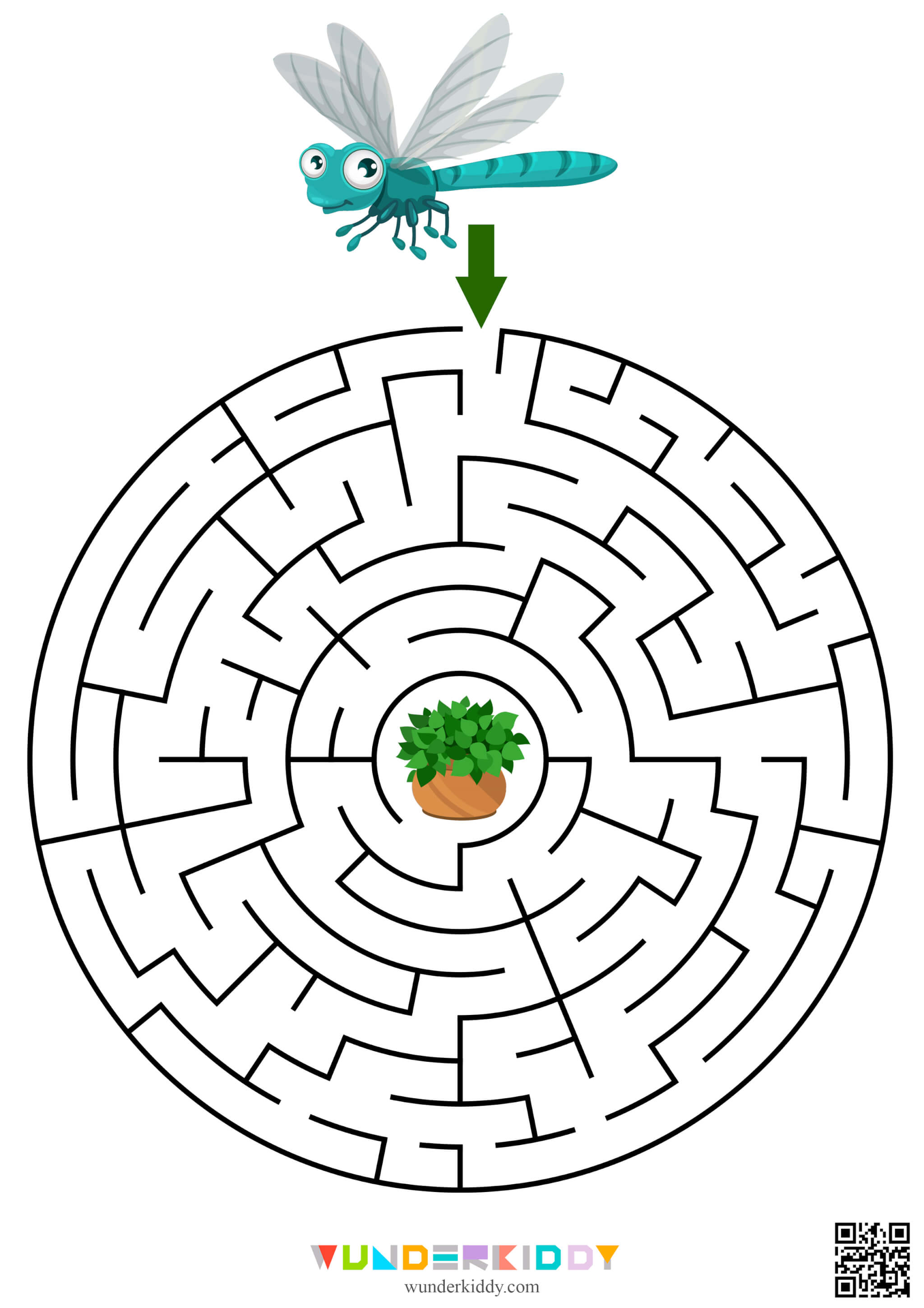 Printable Maze for Kids Help to Find the Way - Image 9