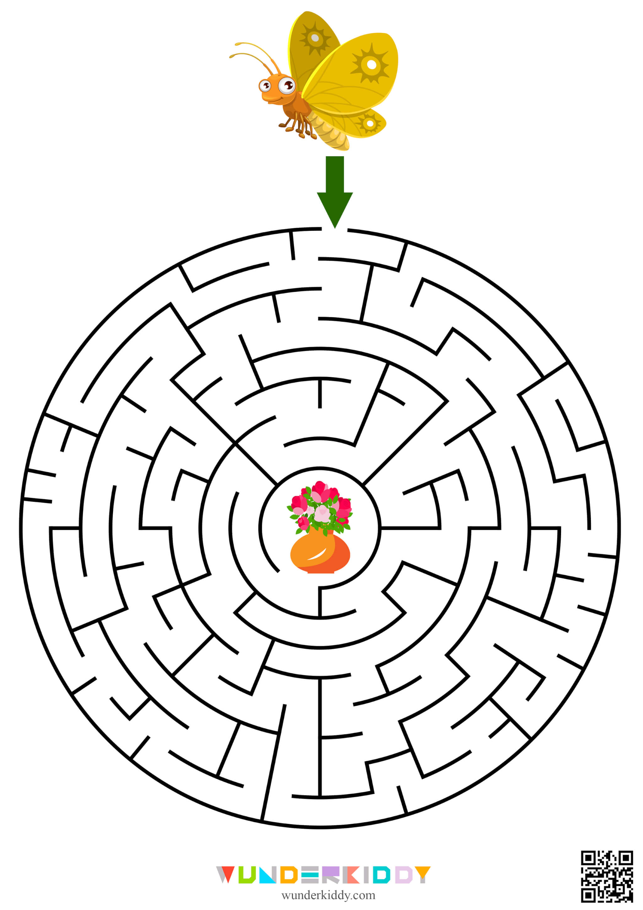 Printable Maze for Kids Help to Find the Way - Image 10