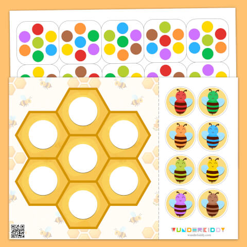 Colocar las abejas en el panal - Imagen 2