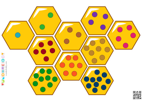 Honeycomb Preschool Math Activity - Image 8